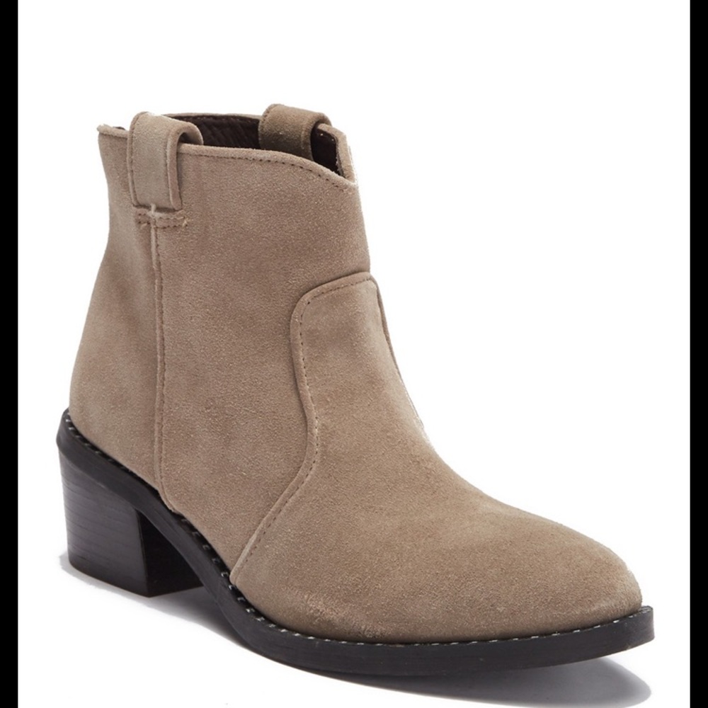 NEW Jeffrey Campbell Konda suede ankle booties western 8